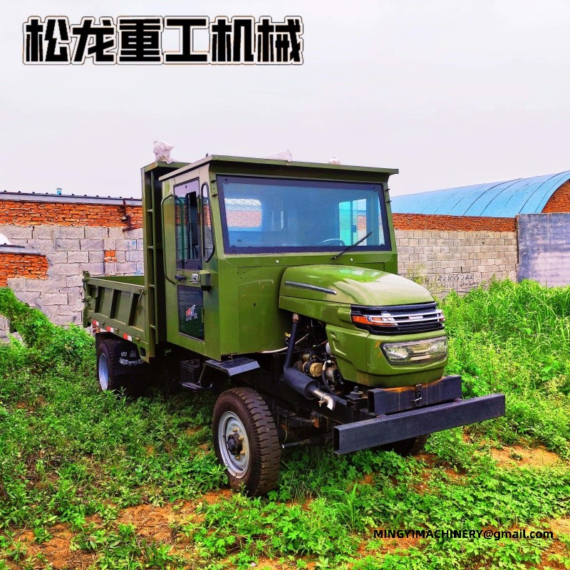 construction dumper hydraulic tipping