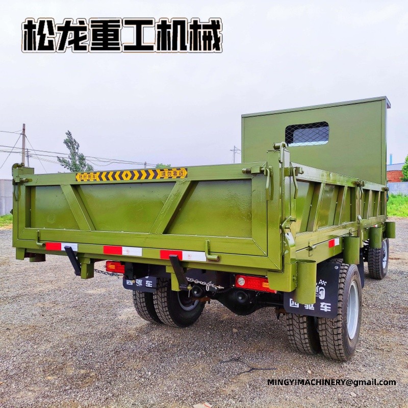 4x4 Water Tank Transport Truck