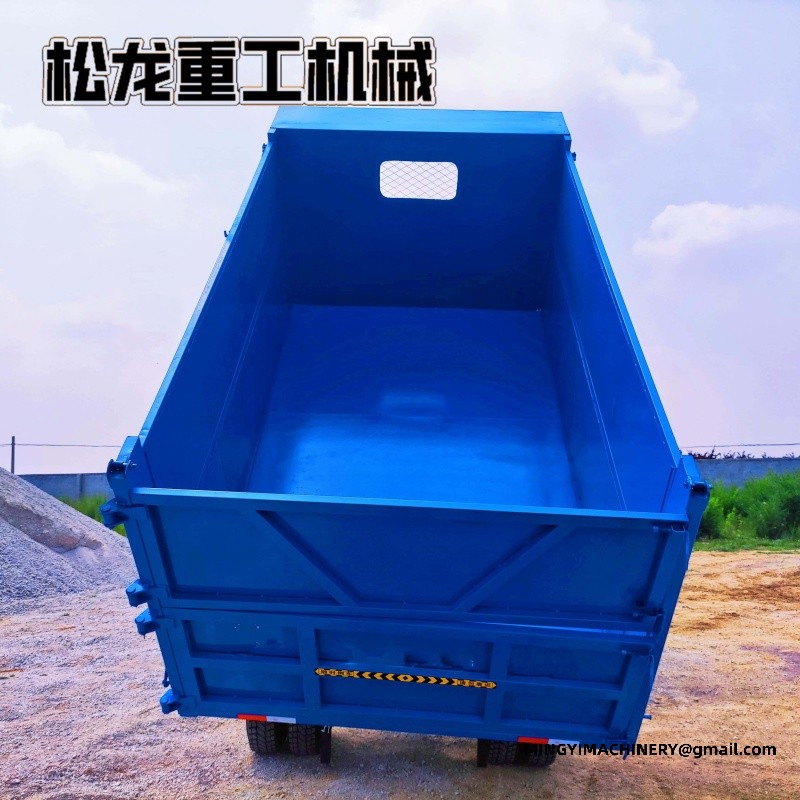 small articulated dump truck