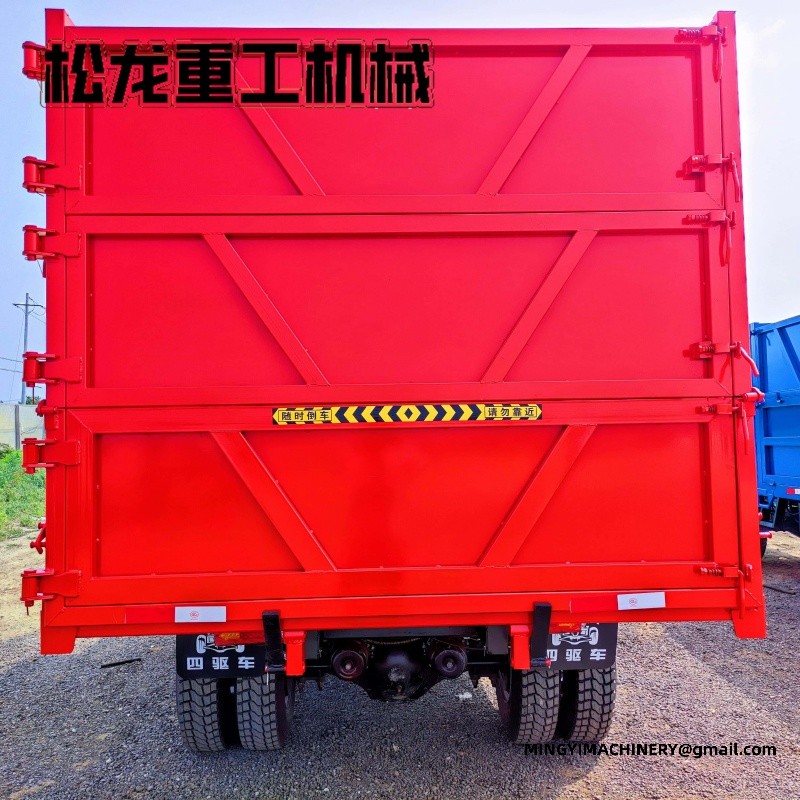 small articulated dump truck