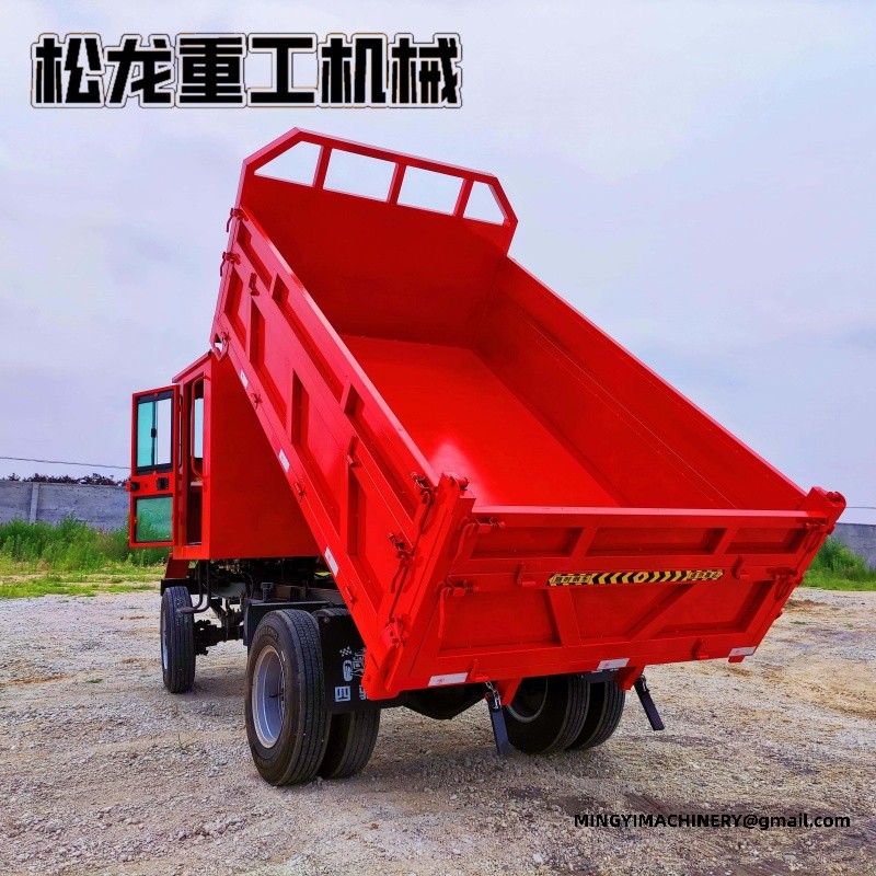 articulated off road dumper