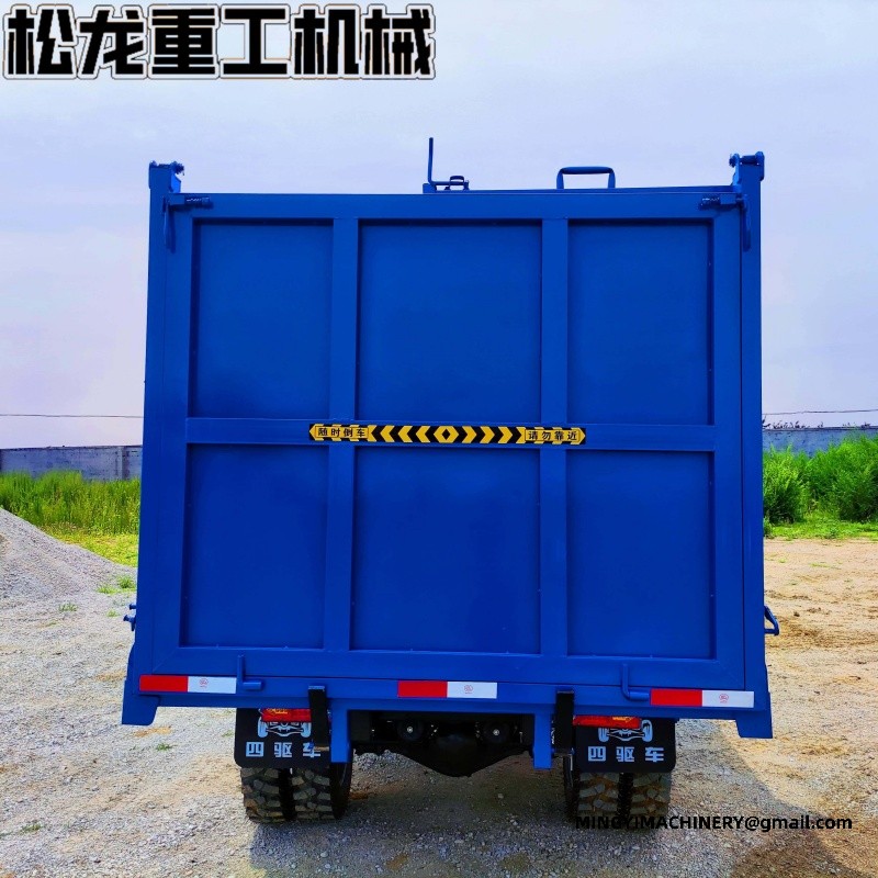 bin lifting garbage truck