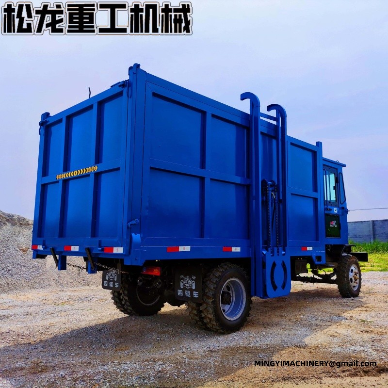 bin lifting garbage truck