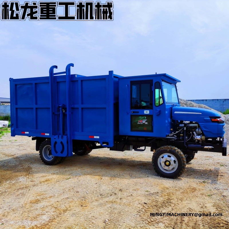 bin lifting garbage truck