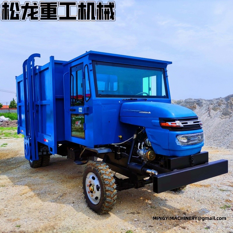 bin lifting garbage truck