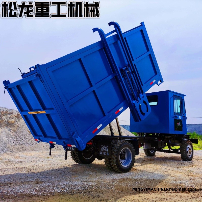 garbage truck with bin lifter