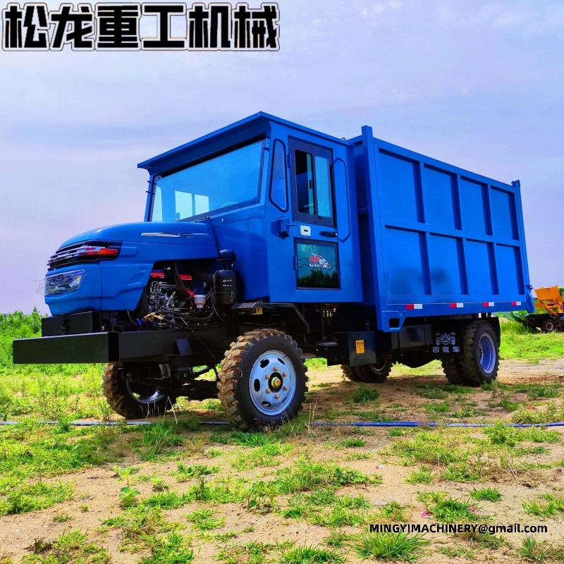waste truck with rear bin loader