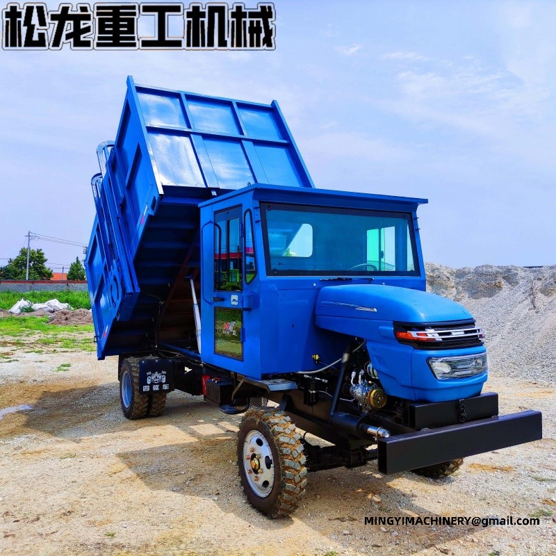 waste truck with rear bin loader