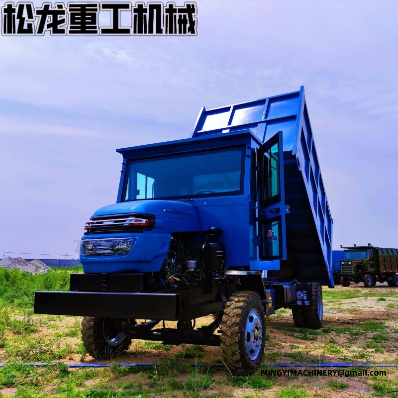 small refuse truck with bin tipping system
