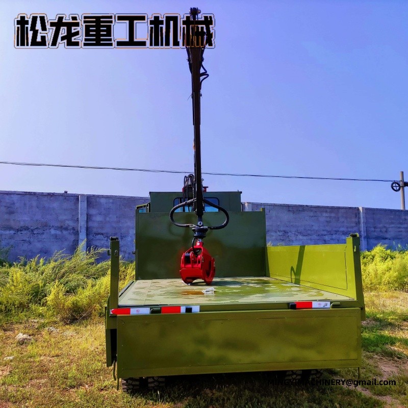 4x4 log grab truck