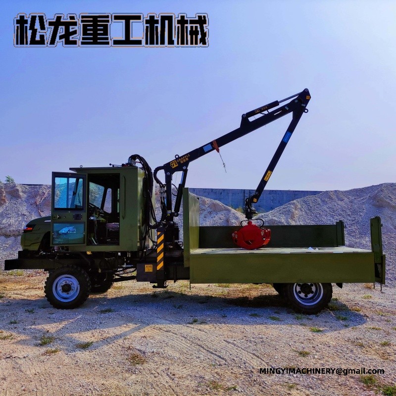 4x4 log grab truck