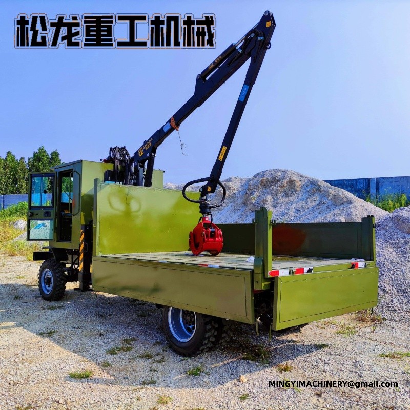 4x4 log grab truck