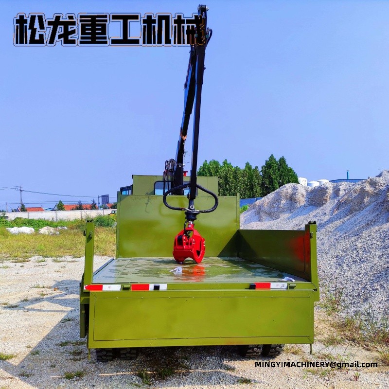 4x4 log grab truck