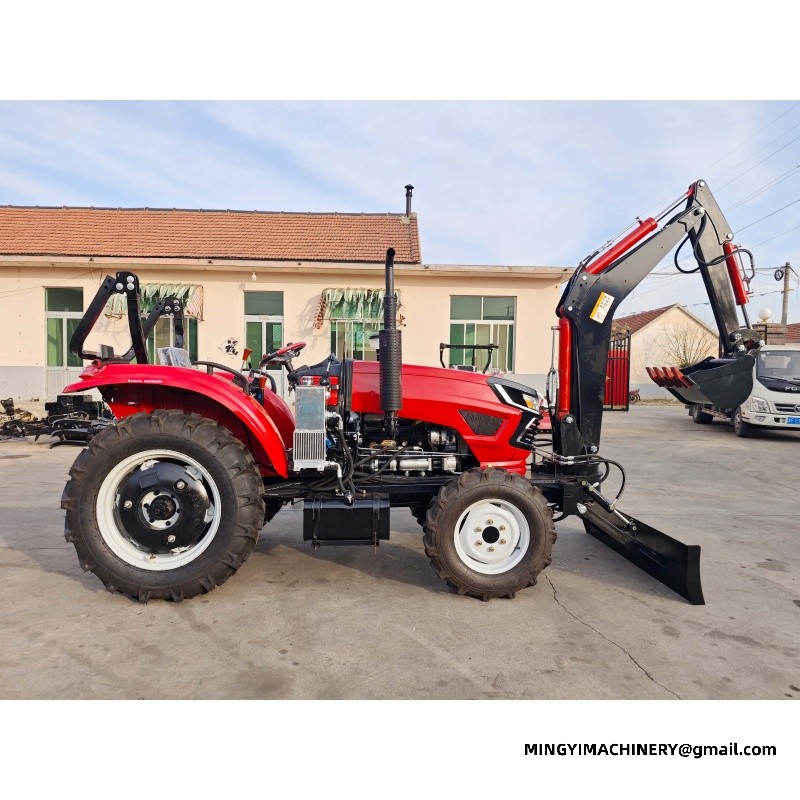 tractor backhoe