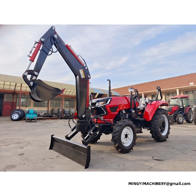 tractor backhoe