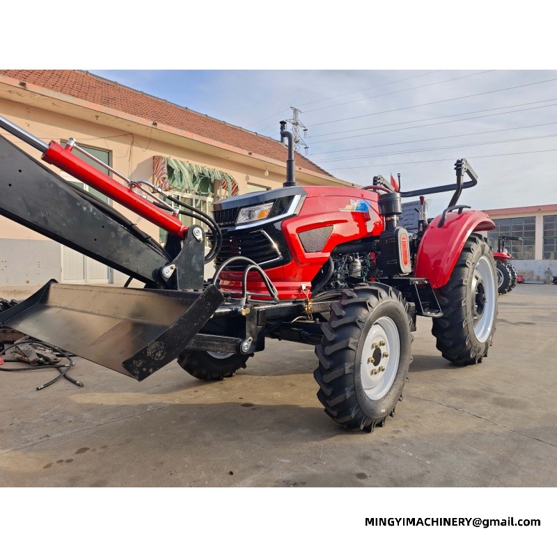 agricultural tractor backhoe loader