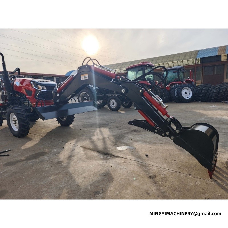 agricultural tractor backhoe loader