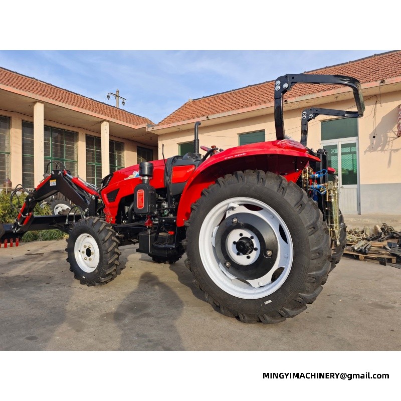 agricultural tractor backhoe loader