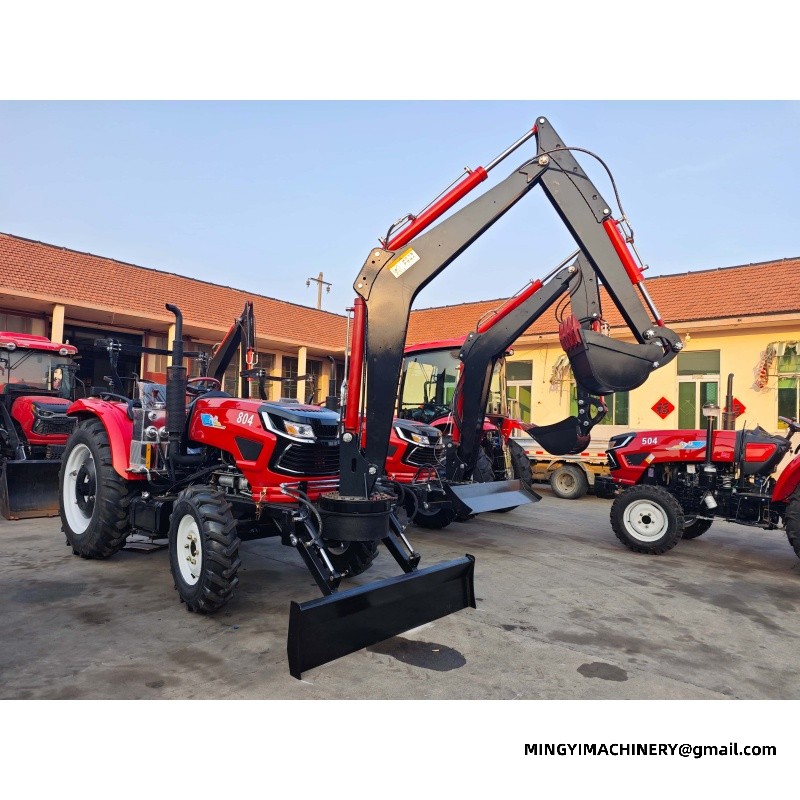 heavy duty tractor backhoe attachment