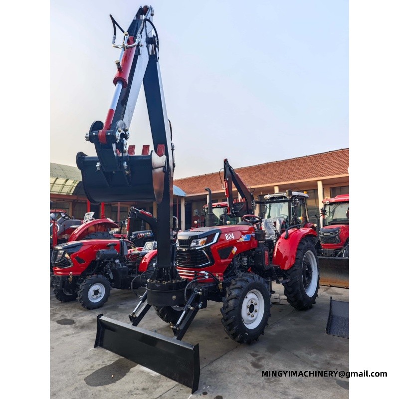 heavy duty tractor backhoe attachment