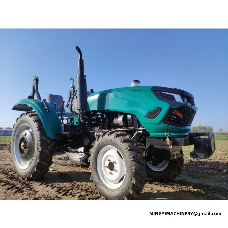 compact tractor with backhoe for construction