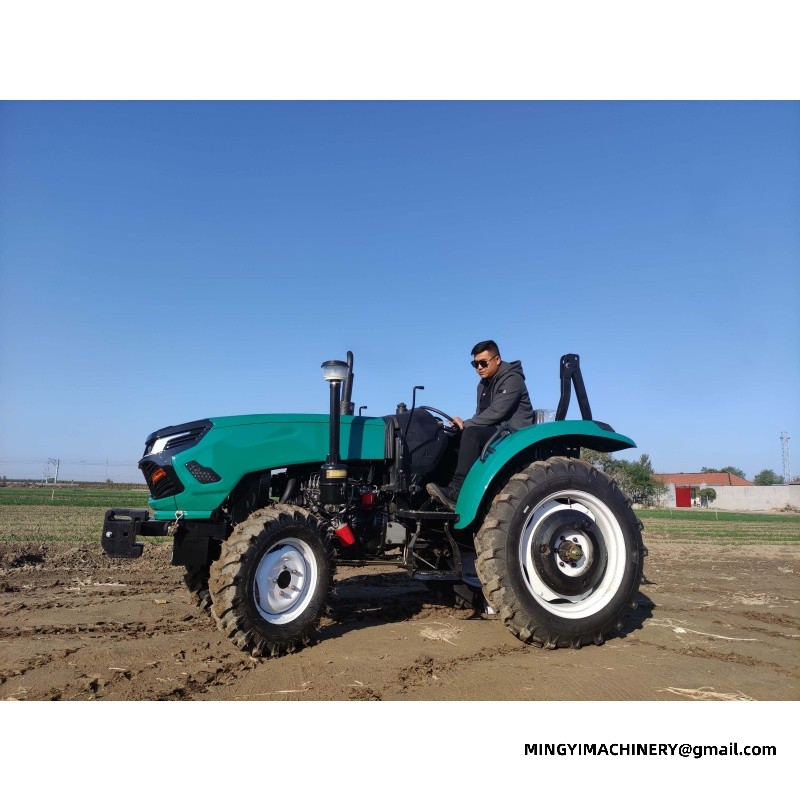compact tractor with backhoe for construction