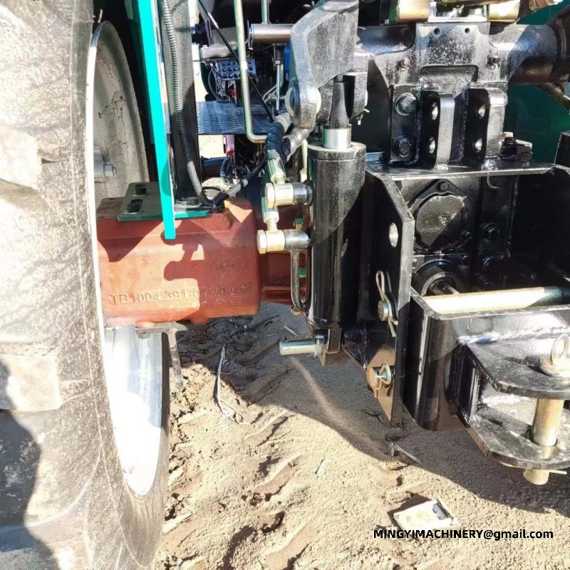 compact tractor with backhoe for construction