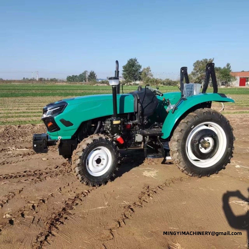 compact tractor with backhoe for construction