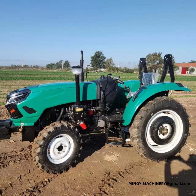 compact tractor with backhoe for construction