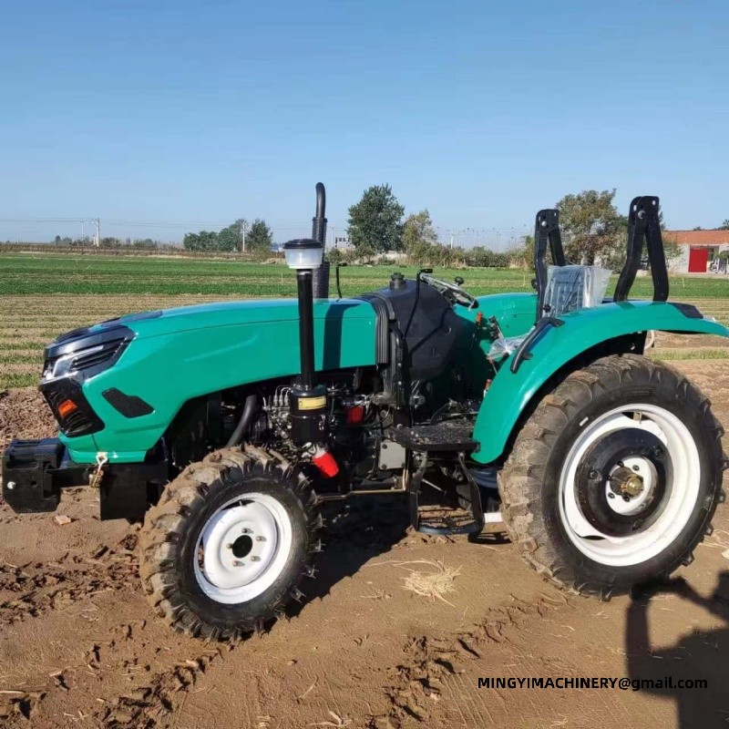 compact tractor with backhoe for construction