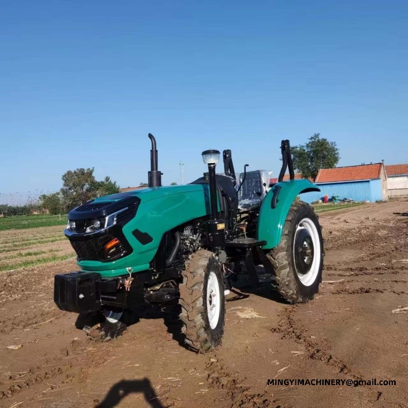 compact tractor with backhoe for construction