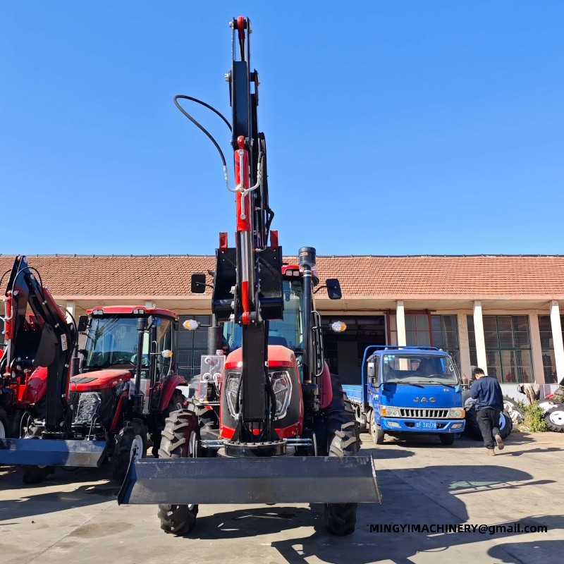 4x4 tractor backhoe