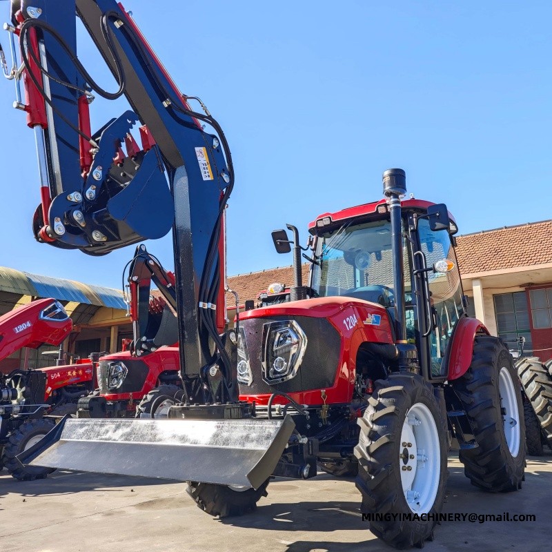4x4 tractor backhoe