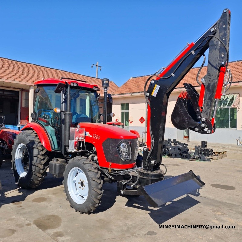 4x4 tractor backhoe