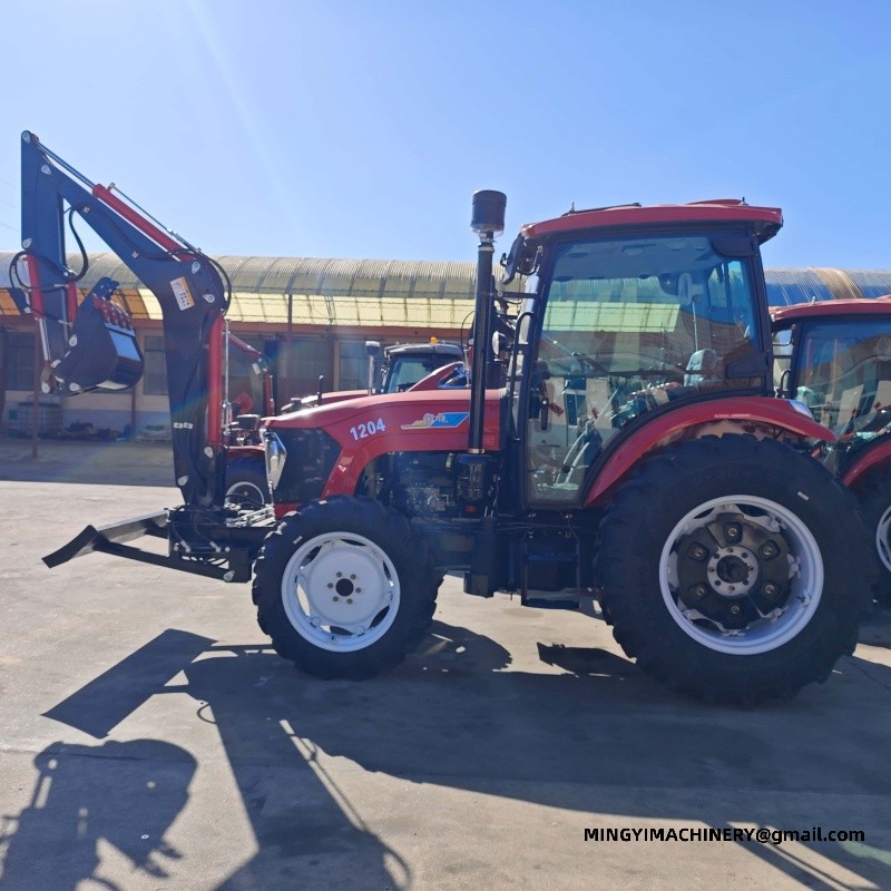 tractor mounted backhoe attachment