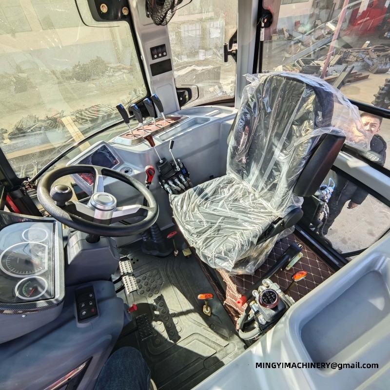 agricultural tractor backhoe loader
