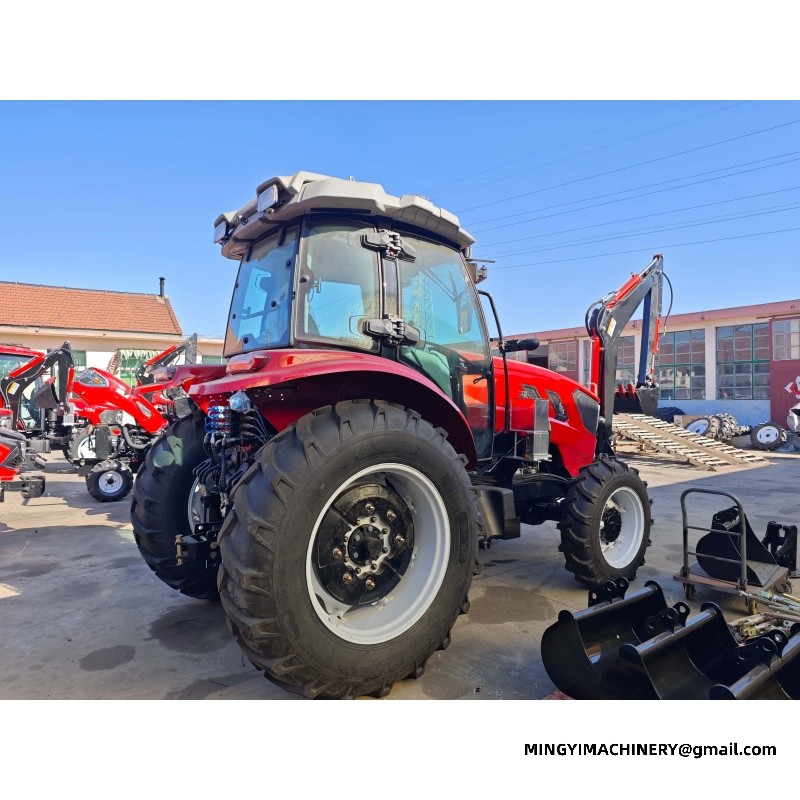 agricultural tractor backhoe loader