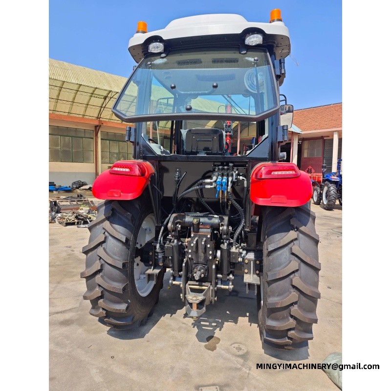 compact tractor with backhoe for construction
