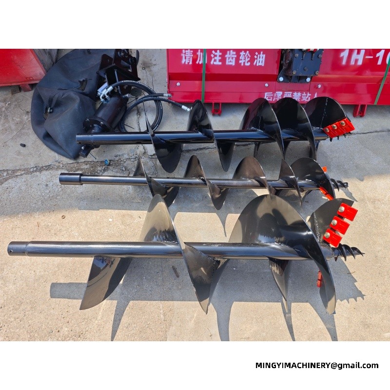 compact tractor with backhoe for construction