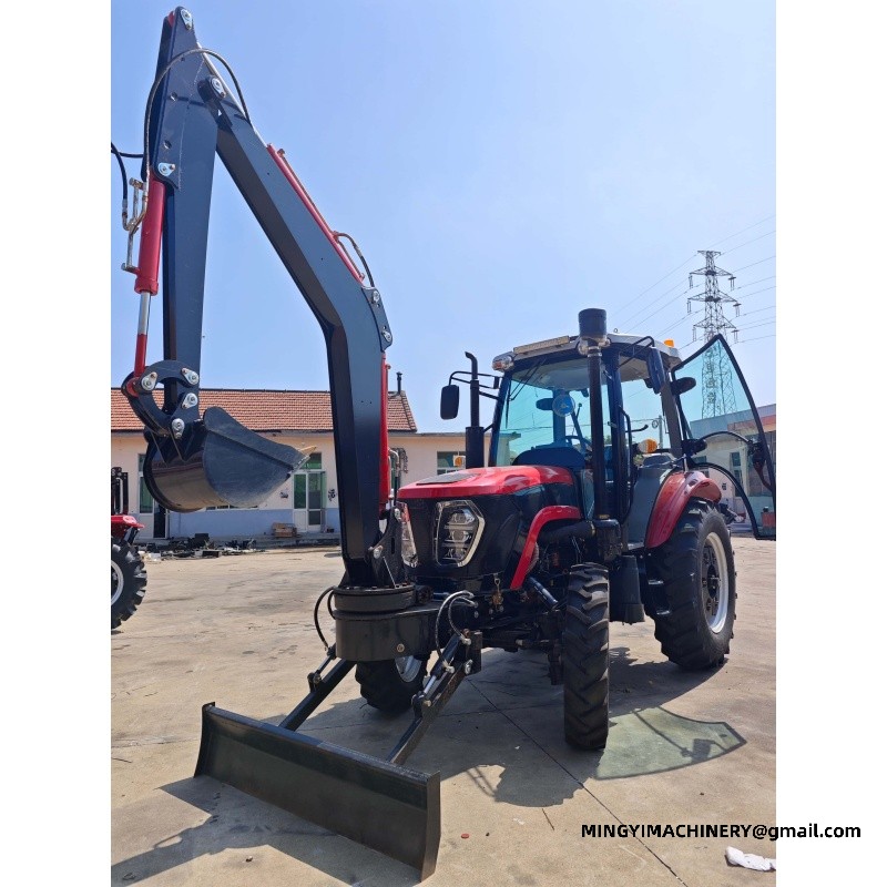 tractor backhoe for irrigation work