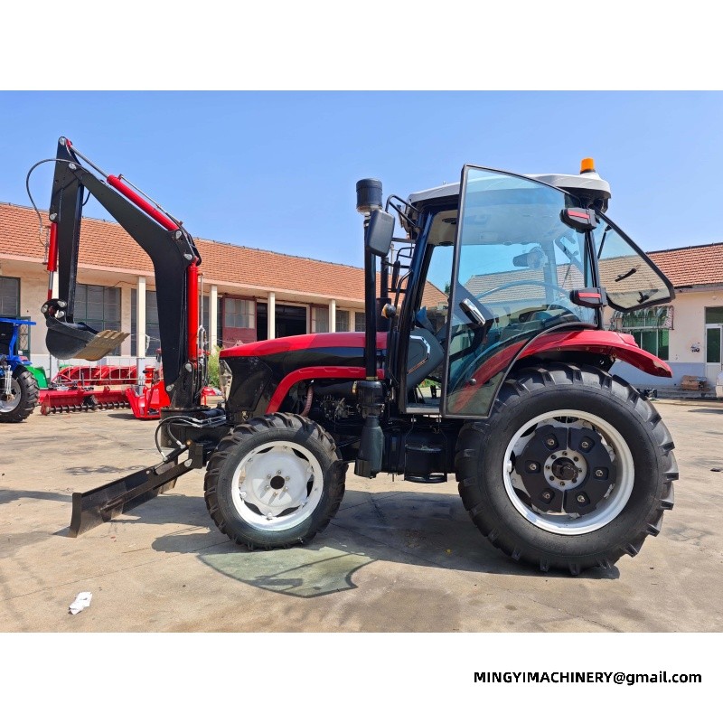 tractor backhoe for irrigation work