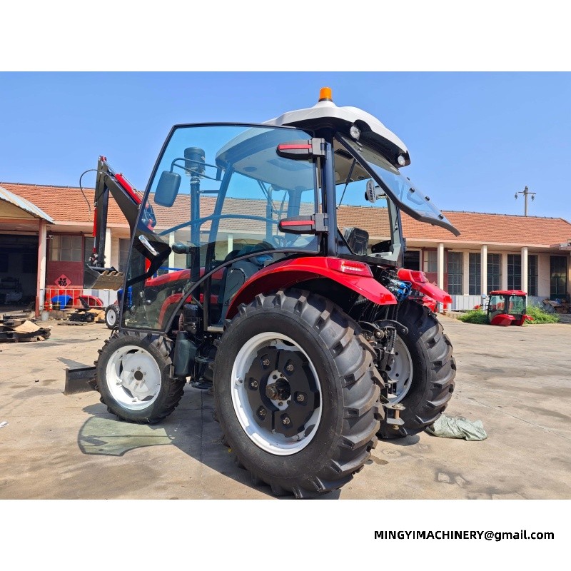 tractor backhoe for irrigation work