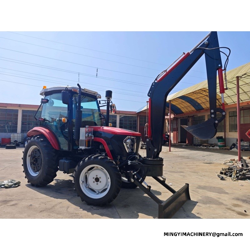 tractor backhoe for irrigation work