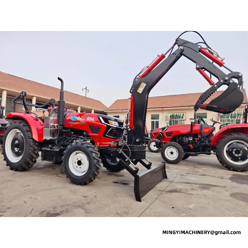 tractor mounted backhoe attachment