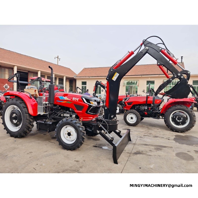 tractor mounted backhoe attachment