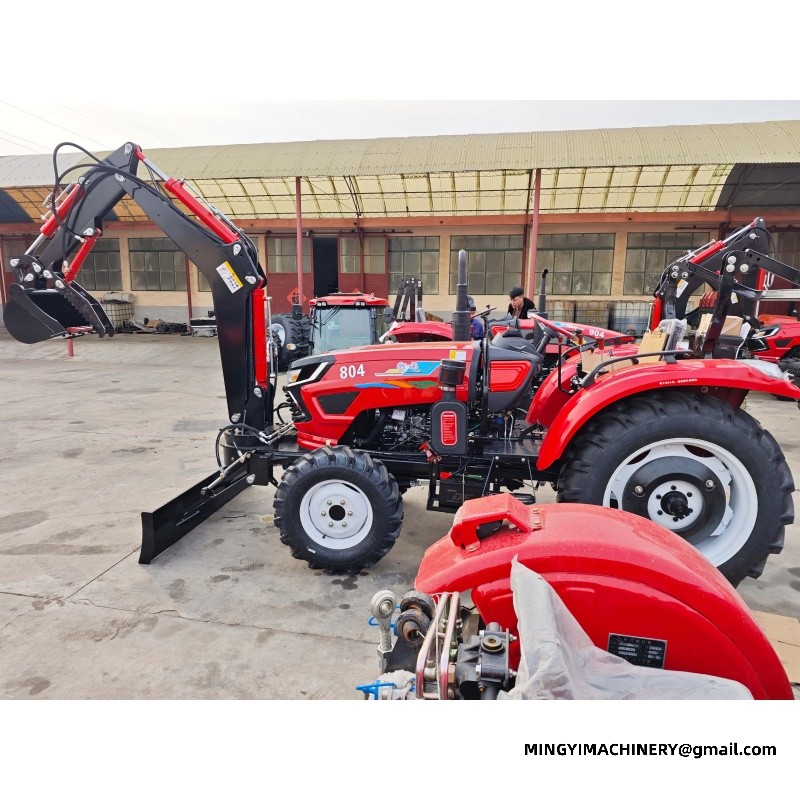 tractor mounted backhoe attachment