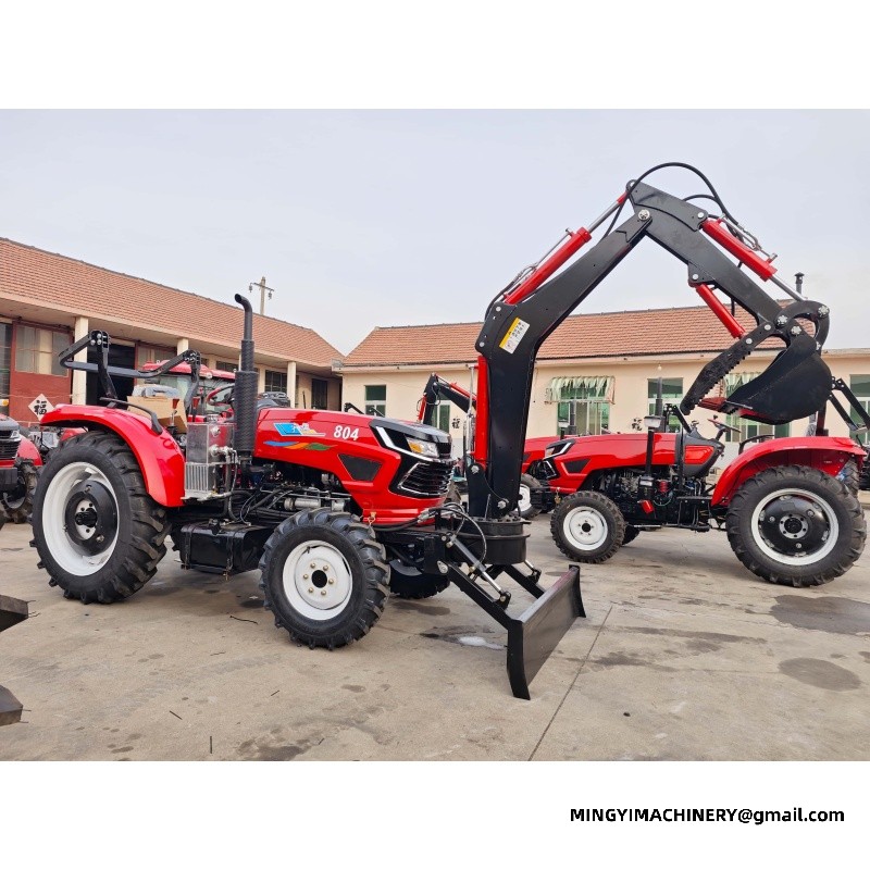 tractor mounted backhoe attachment