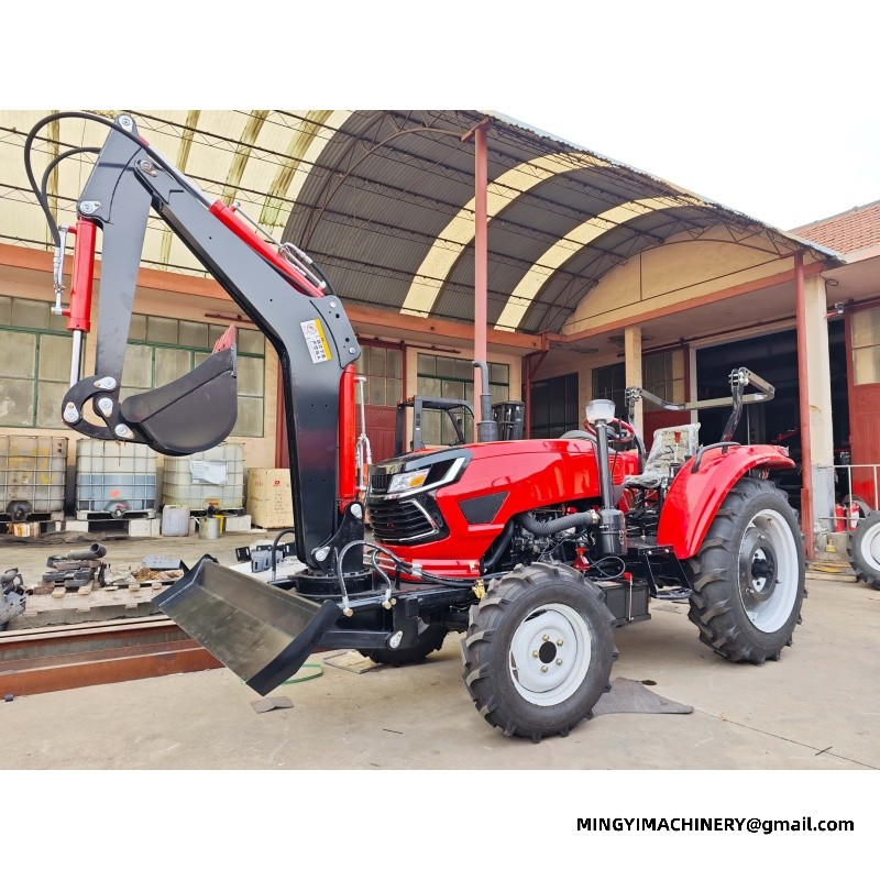 agricultural tractor backhoe loader