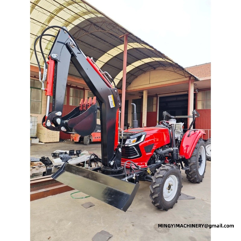 agricultural tractor backhoe loader