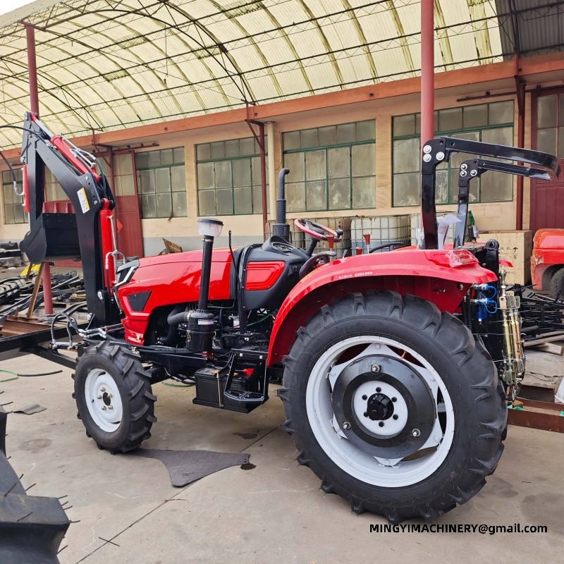 agricultural tractor backhoe loader